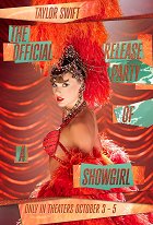 Plakát filmu Taylor Swift: The Official Release Party of a Showgirl
